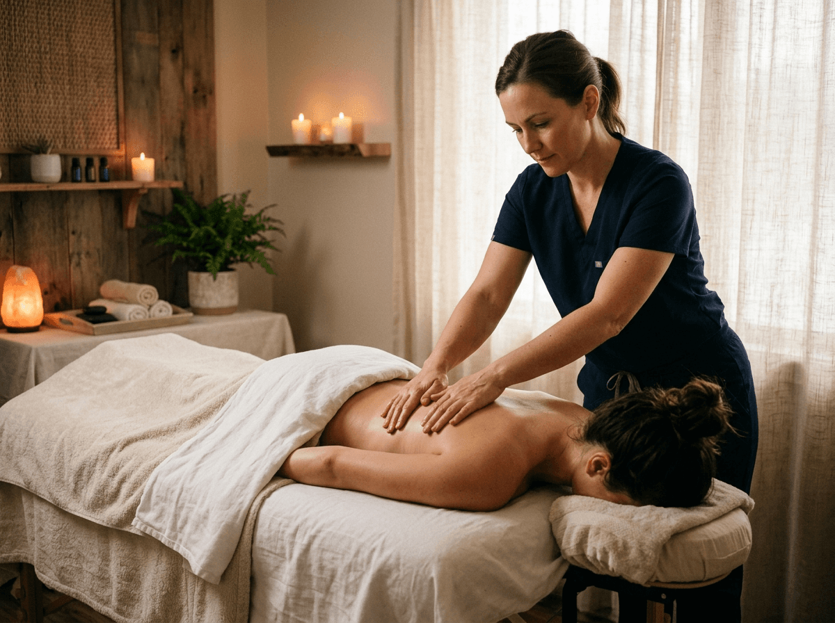 Massage Therapy at Heaven Therapy