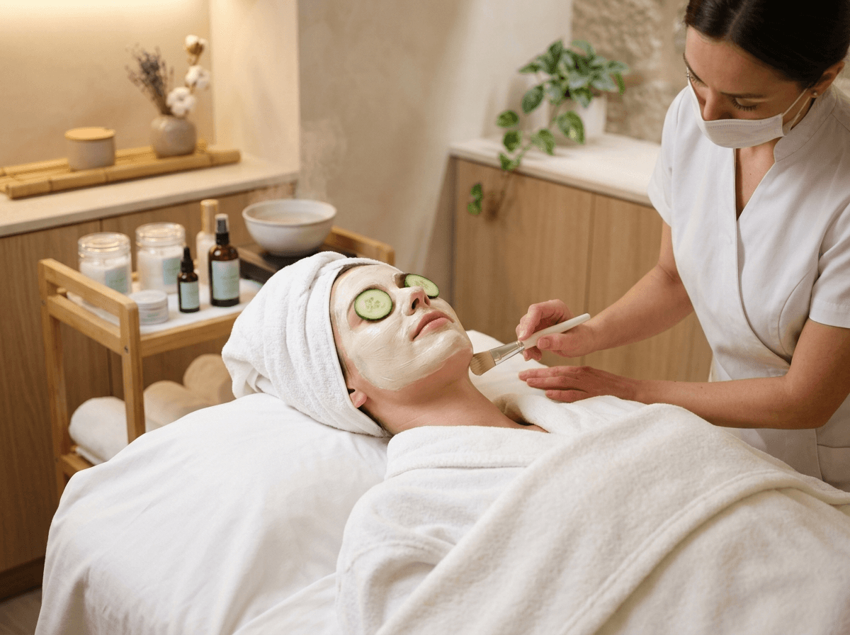 Facials & Skincare at Heaven Therapy